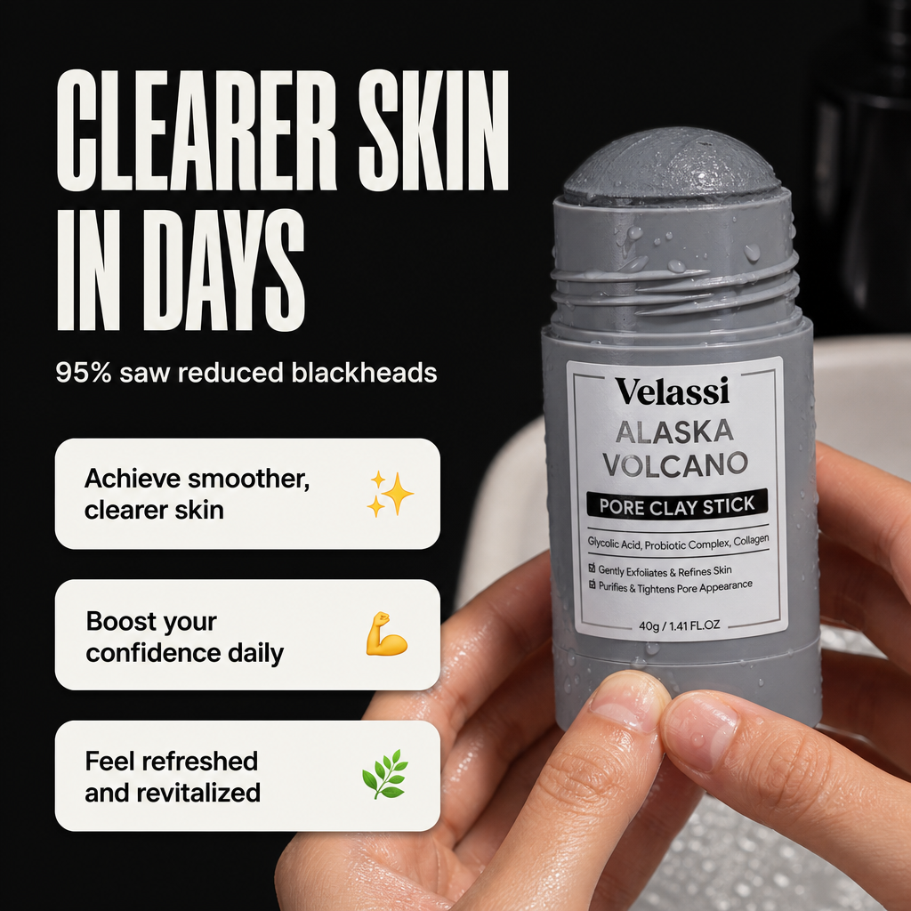 Alaska Volcano Clay Stick