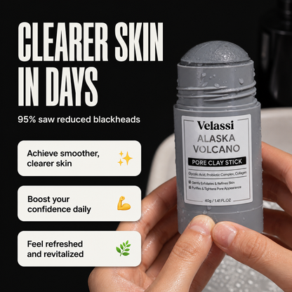 Alaska Volcano Clay Stick